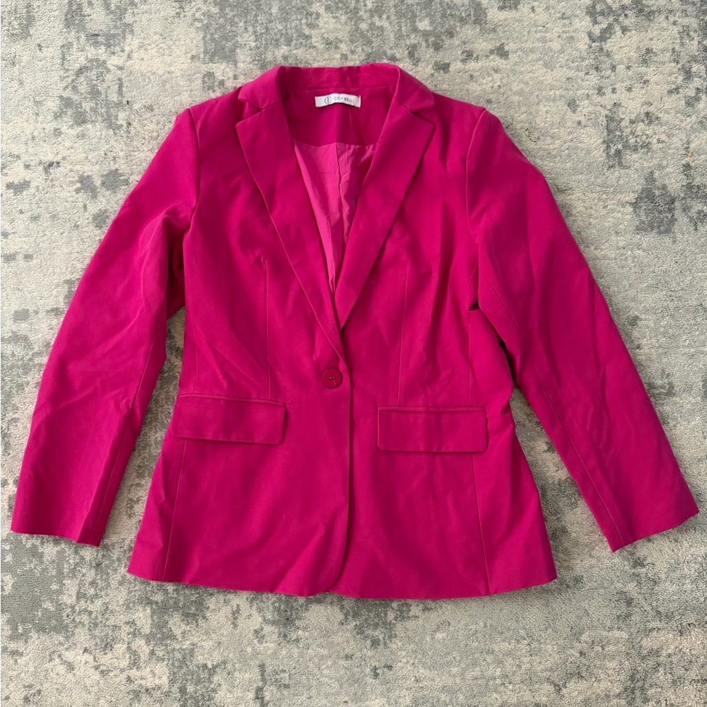 Cicy Women's Pink Blazer